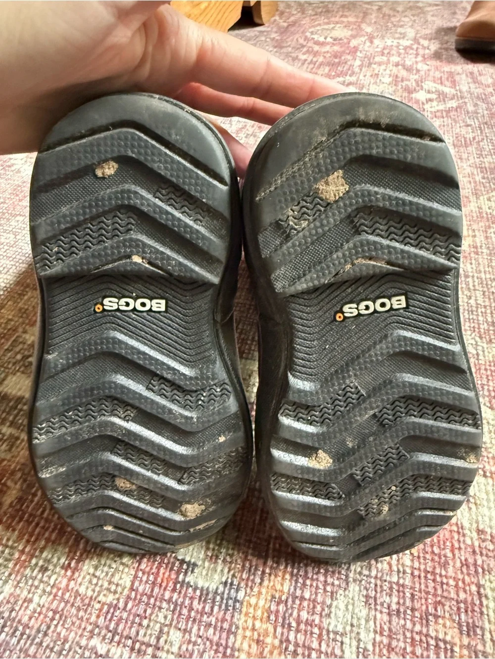 Bogs Kids Classic II Winter S-Peg Size 11 in Teal and Pink